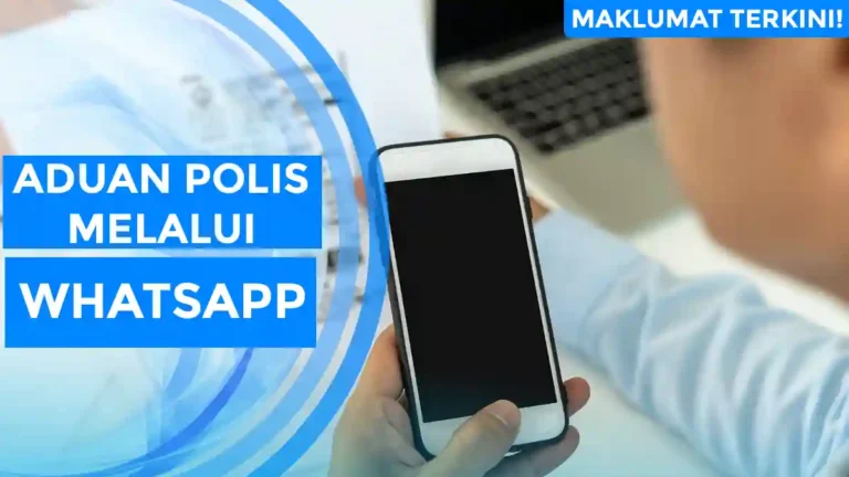Aduan Polis Melalui Whatsapp