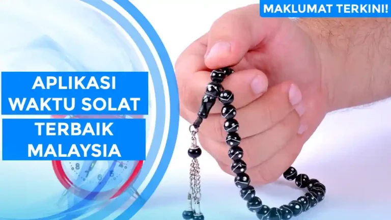 Aplikasi Waktu Solat Terbaik Malaysia