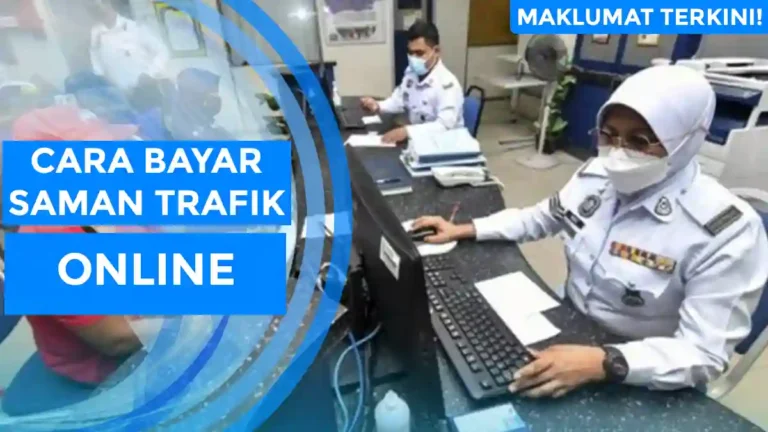 Cara Bayar Saman Trafik Online