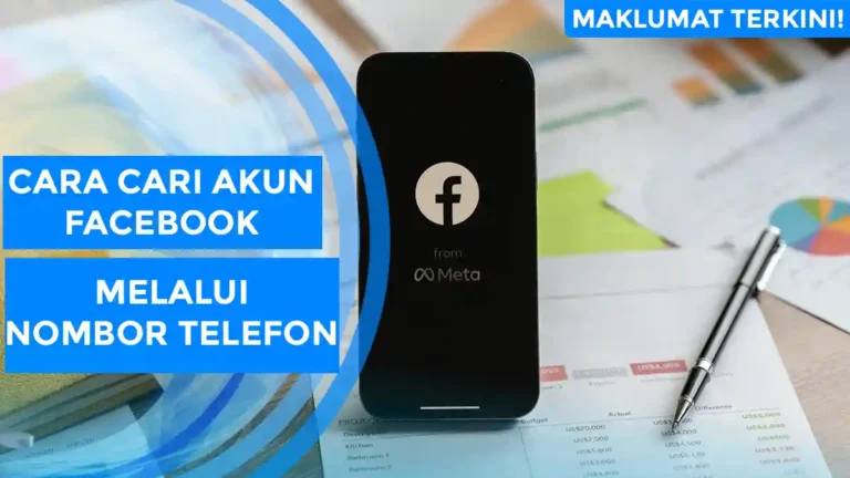 Cara Cari Akaun Facebook Melalui Nombor Telefon