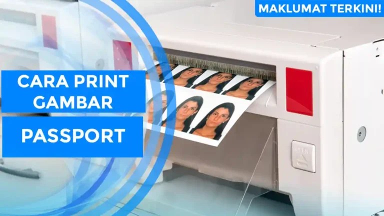 Cara Print Gambar Passport