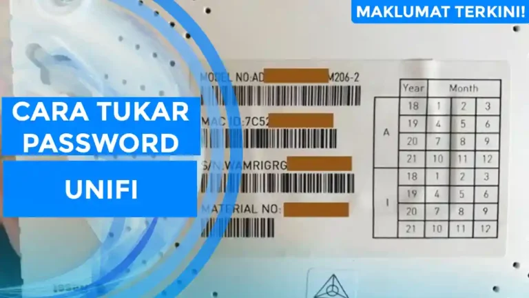Cara Tukar Password Unifi