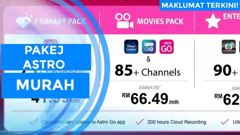 Pakej Astro Murah