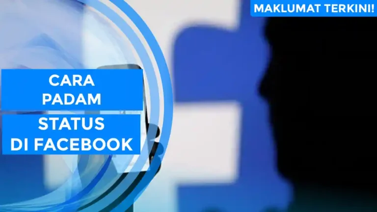 Cara Padam Status Di Facebook