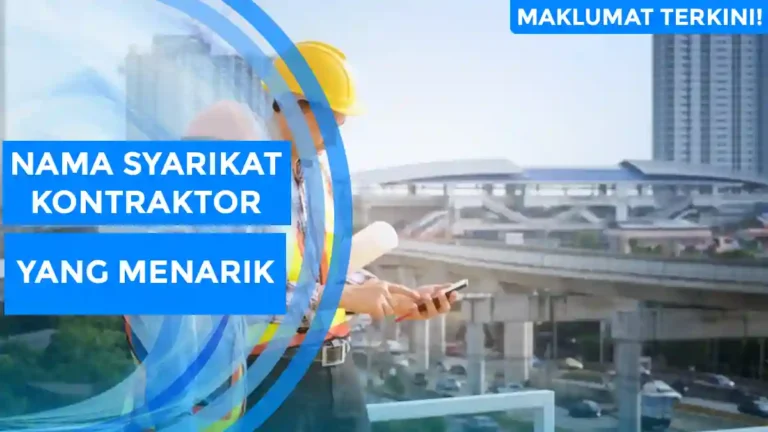 Nama Syarikat Kontraktor yang Menarik