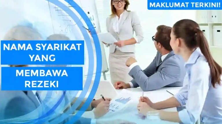 Nama Syarikat yang Membawa Rezeki