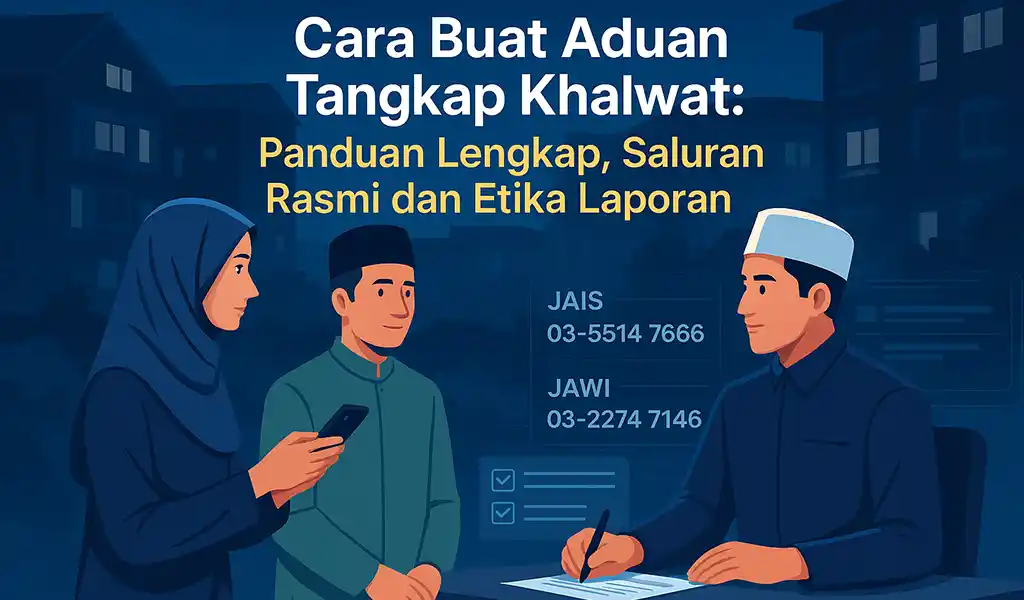 Cara Buat Aduan Tangkap Khalwat