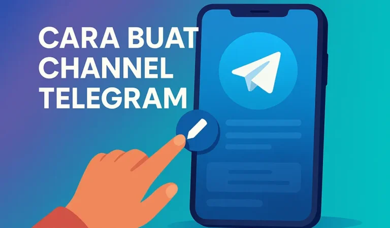 Cara Buat Channel Telegram Android, iOS & PC