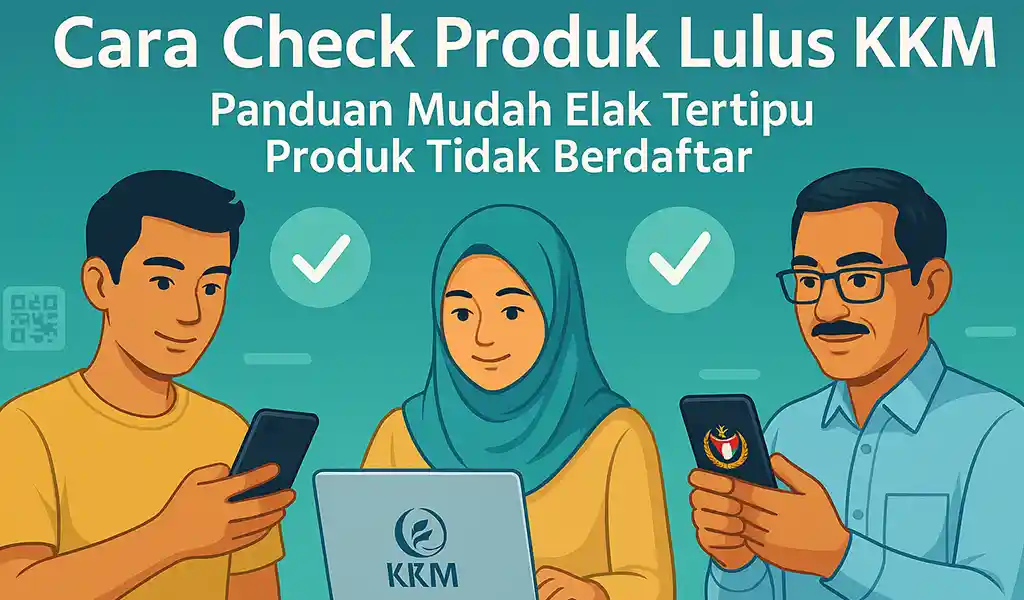 Cara Check Produk Lulus KKM