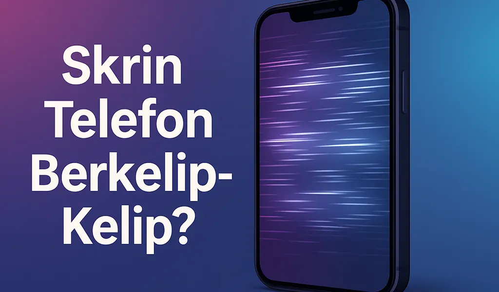 Skrin Telefon Berkelip-Kelip Ini Punca & Cara Selesaikan