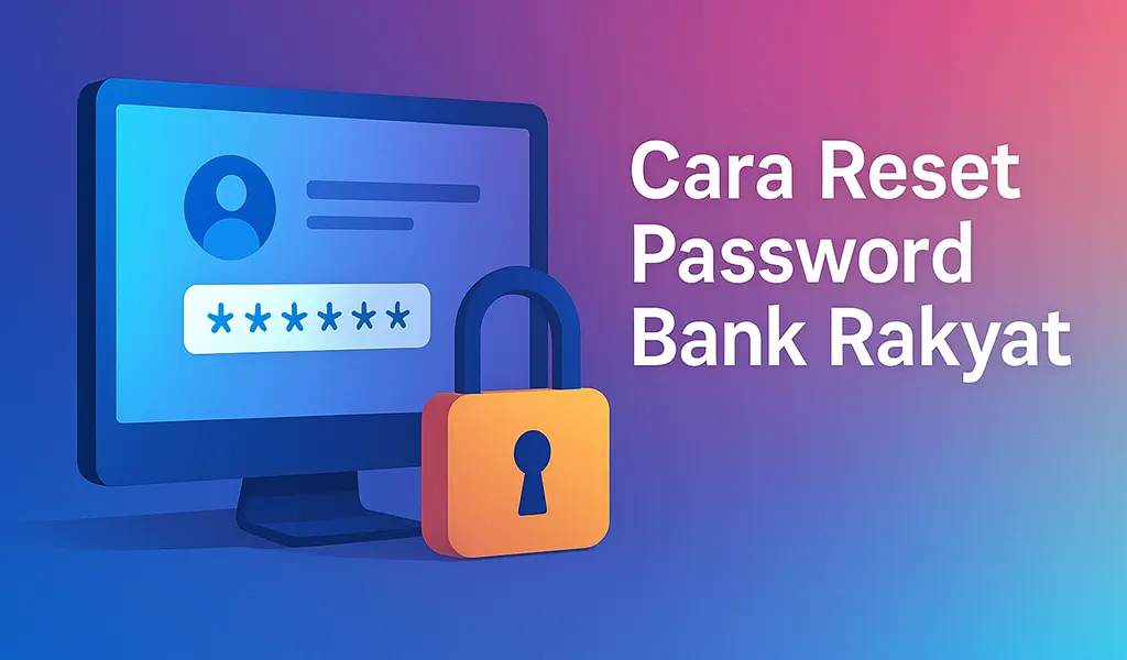 Cara Reset Password Bank Rakyat Terus Dari Rumah, Tak Perlu ke ATM