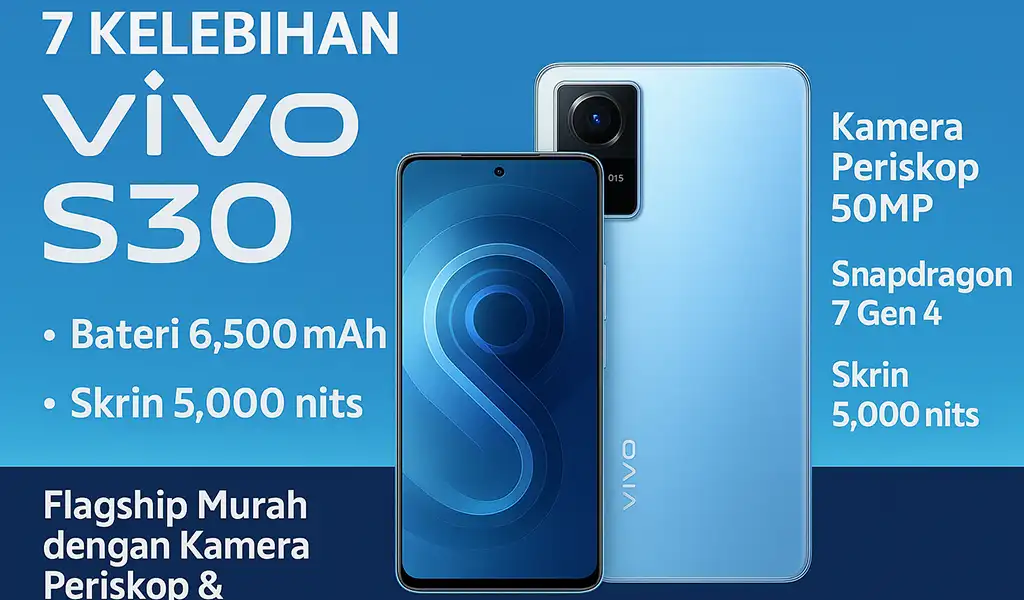 Kelebihan Vivo S30 Flagship Murah & Bateri Besar