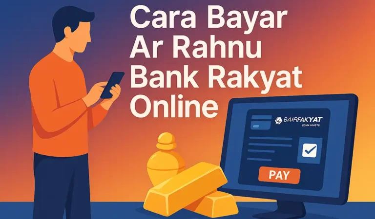 Cara Bayar Ar Rahnu Bank Rakyat Online